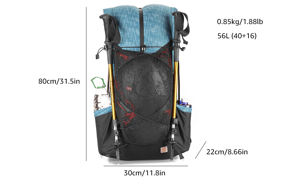camping backpack