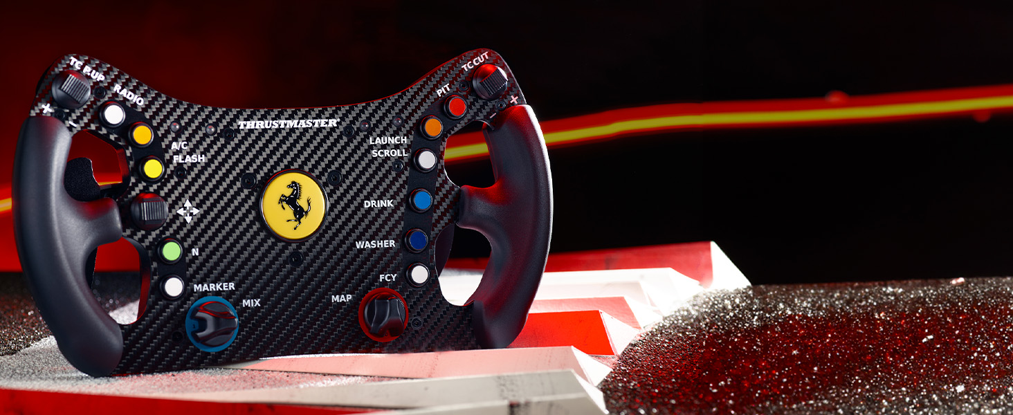 Thrustmaster, Ferrari, 488 GT3, 488, GT3, sim racing, Direct Drive, Force Feedback