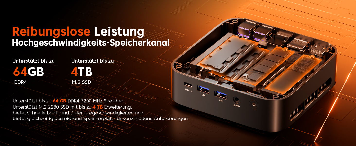 ACEMAGICIAN K1 Mini PC, AMD Ryzen 5 7430U Windows 11 Pro Mini PC
