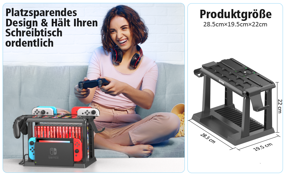 Platzsparendes Design & Hält Ihren Schreibtisch ordentlich