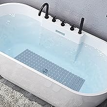 Badematte rutschfest können auch für Badewannen verwendet werden