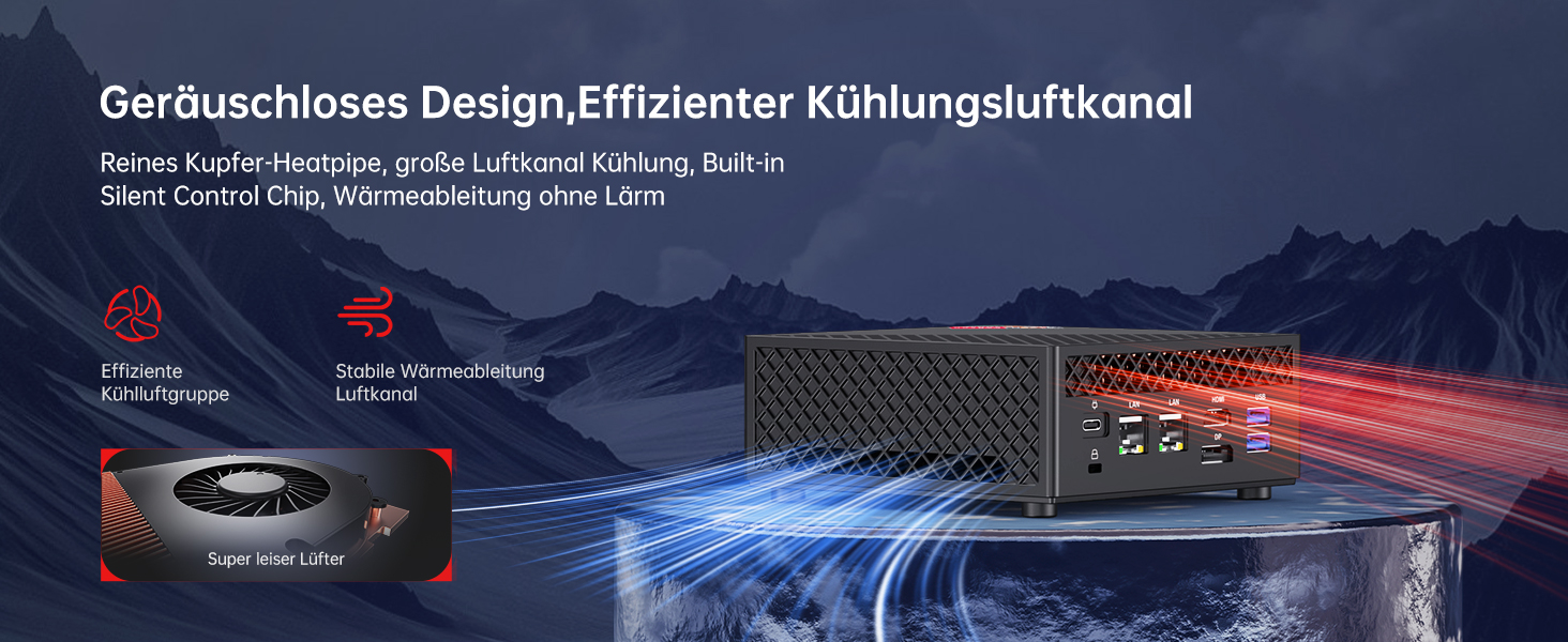 ACEMAGICIAN AM06 Pro Mini PC, AMD Ryzen 7 Mini Computer