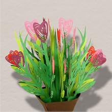 Muttertag Karte Muttertagsgeschenk Geschenkidee Blumen Karte Grußkarte 3D Pop Up Karten Valentinstag