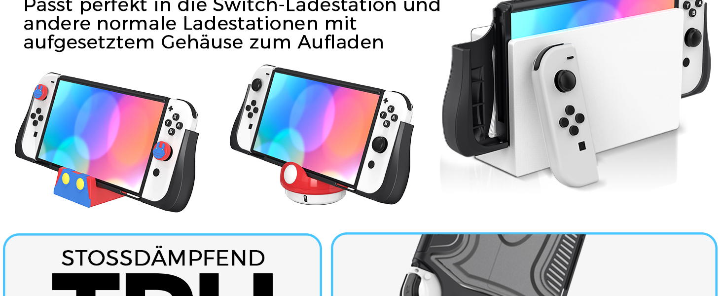 nintendo switch oled abdeckung
