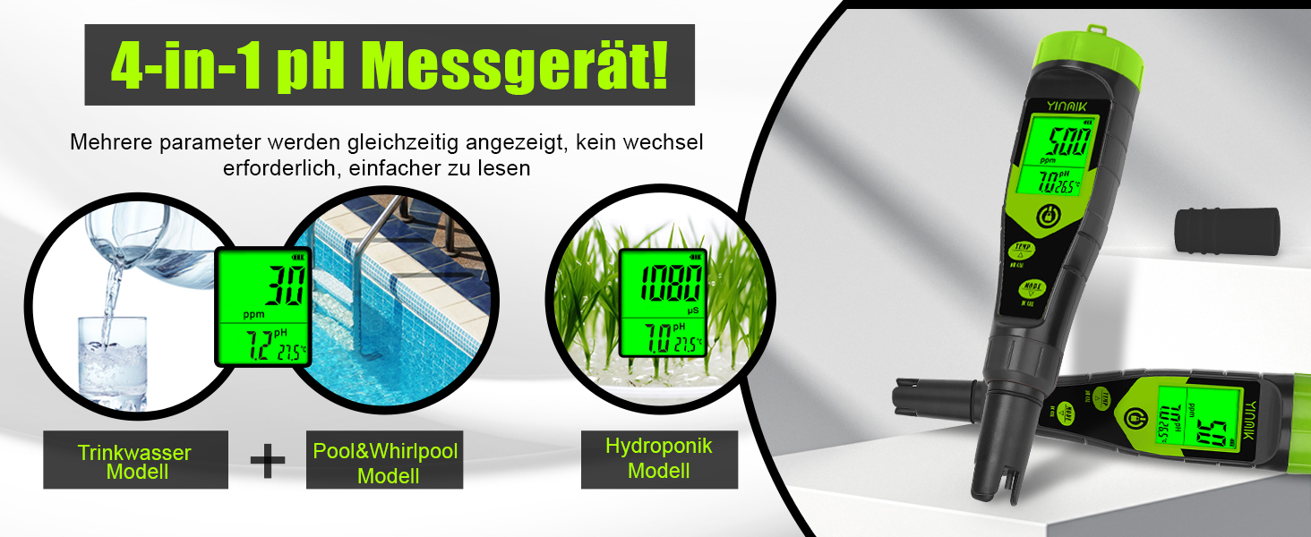 ph ec messgerät grow