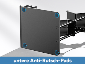 eine Nahaufnahme der Rückseite eines Metallrahmens mit der Basis des Rahmens.