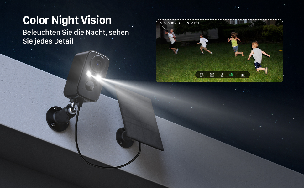 Color Night Vision Beleuchten Sie die Nacht, sehen Sie jedes Detail