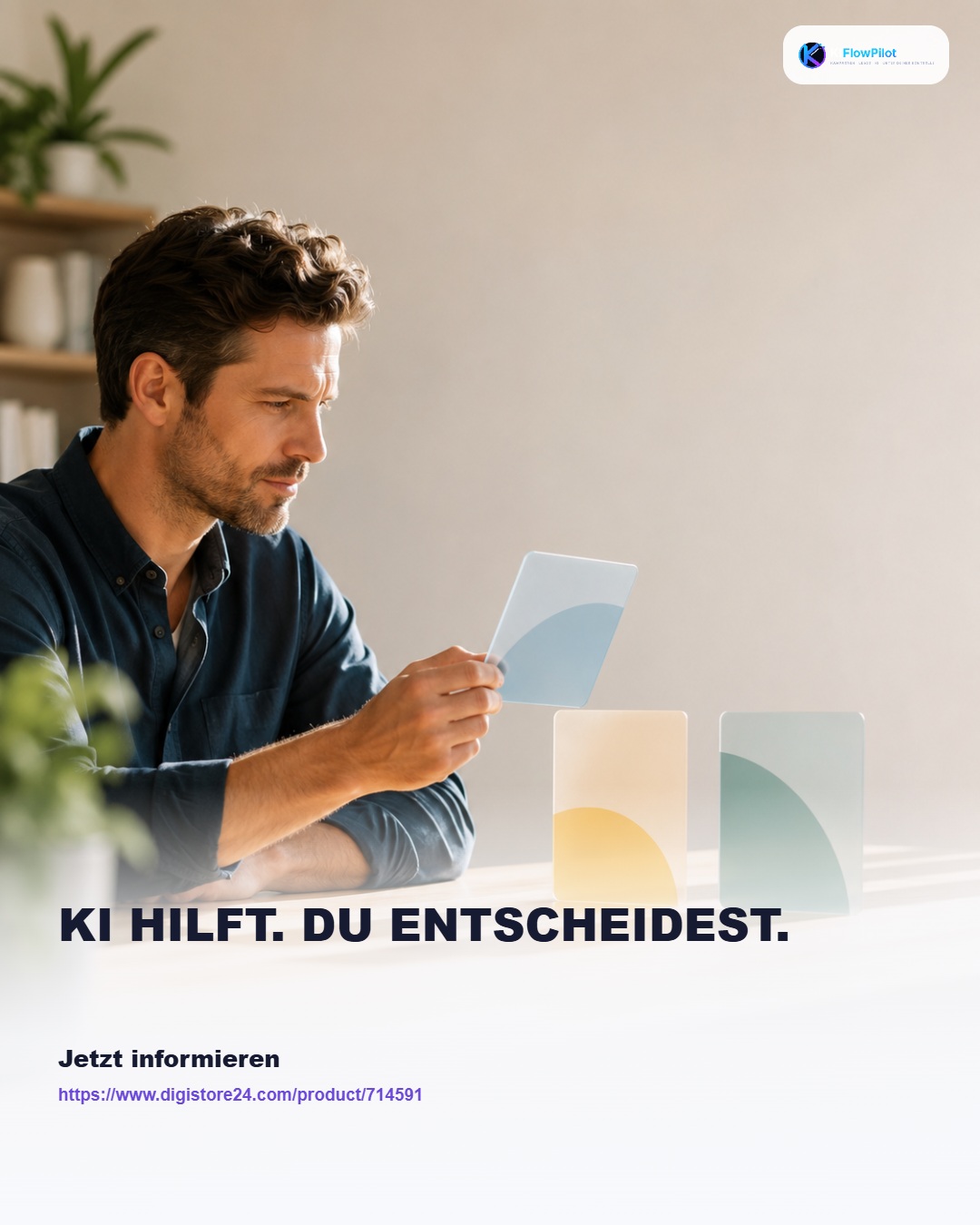 Werbemotiv zum Beitrag über KIFlowPilot