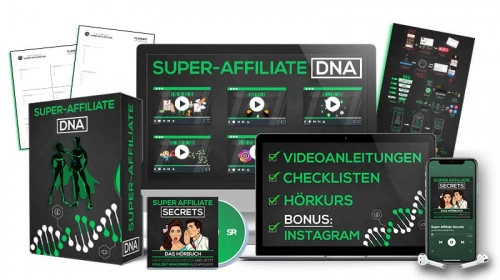 Produktabbildung des Super-Affiliate DNA Pakets